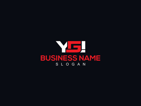 Monogram Alphabet Letter Logo YGI y g i Icon Design