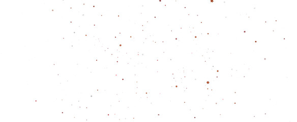 golden stars - in red