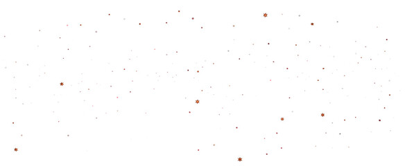 golden stars - in red