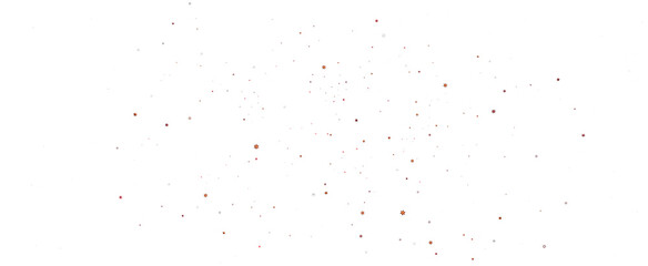 golden stars - in red