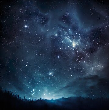 Starry Night Sky

