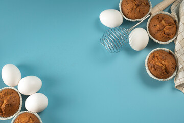 Preparing Small Easter Bunt Cakes with Icing