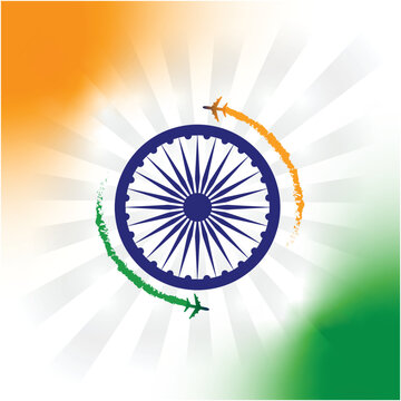 Republic Day Celebration Banner Template