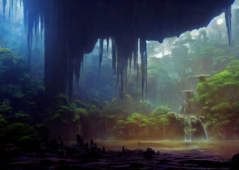 A Magical Forest on an E.T Planet