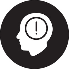 mind glyph icon