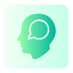 mind gradient icon