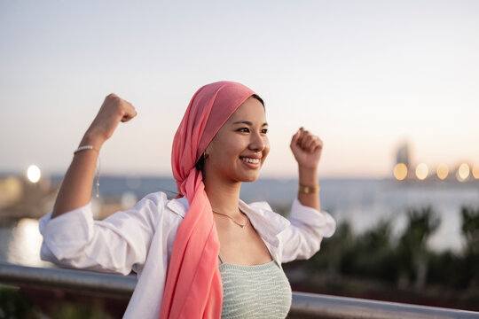 Asian woman cancer fighter survive strong