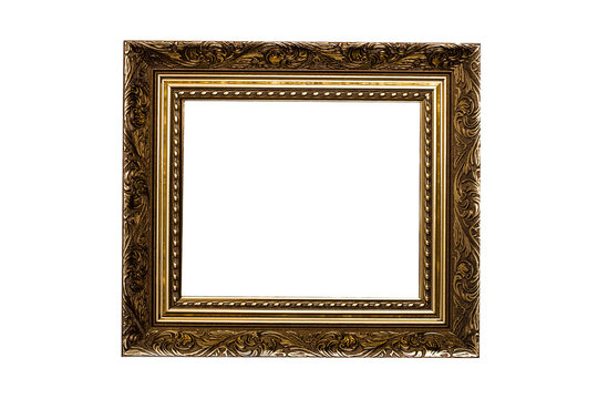 antique gold picture frame