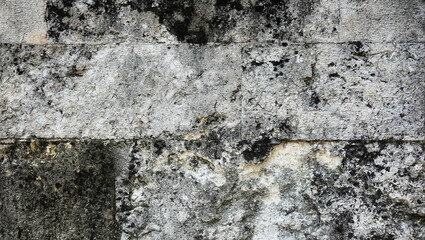 Masonry wall Brick stone Construction Old Background or Backdrop for Design. Horizontal  Web Banner