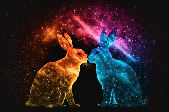 new year eve rabbit easter