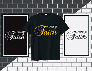Christian typography t shirt design lettering, hand drawn Christian sayings. lettering vector