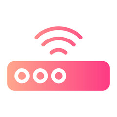 router gradient icon