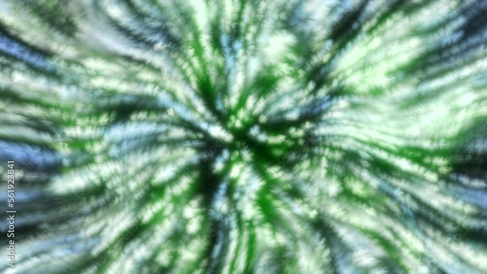 Poster pink and green rays of light on a dark background. motion. bright fireworks of different colors with