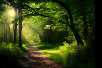 Obraz premium Illustration of traditional american tasty hamburgers flying over black background, illustration