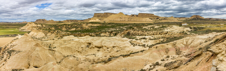Desert of Bardenas-Reales in Navarre (Spain)