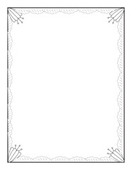 Borders and frames, Borders, Borders frame, Flower borders, Floral borders vector, Frame