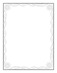 Borders and frames, Borders, Borders frame, Flower borders, Floral borders vector, Frame