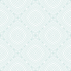 Textured stripes pattern. Turquoise symmetrical