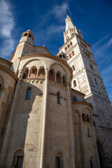 Fototapeta na wymiar Duomo di Modena, Emilia Romagna