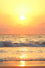 Obraz premium Orange Sunset