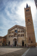 Fototapeta na wymiar Chiesa della città di Parma, Emilia Romagna