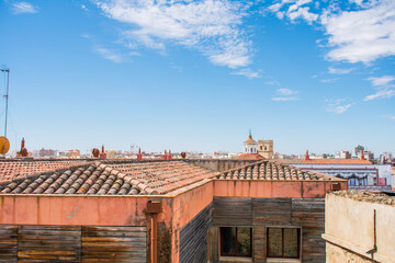 Fototapeta premium view of the city