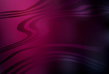 Dark Pink vector abstract blurred layout.