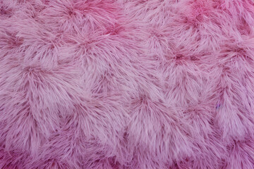 Fototapeta premium Light pink fur texture IA