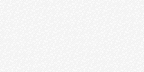 Naklejka na ściany i meble Subtle diagonal line seamless pattern. Simple vector texture with thin inclined lines, stripes. Gray and white abstract geometric background. Elegant minimalist repeat design for decor, print, web
