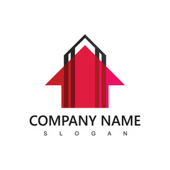 House Logo For Real Estate Agency, Realtor or Property Management Company