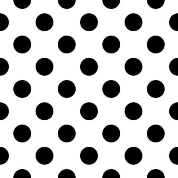 Seamless pattern. Circles ornament. Dots wallpaper. Polka dot motif. Circular figures backdrop. Rounds background. Dotted motif. Digital paper, textile print, web design, abstract. Vector artwork.