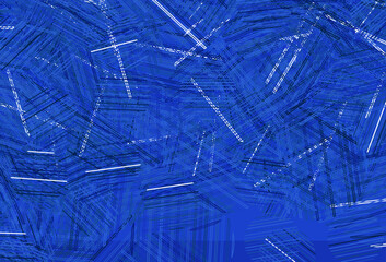 Light BLUE vector backdrop with dots.