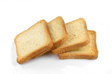 Sliced Toast Bread isolated on white background