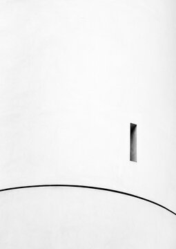 White abstract architecture