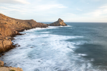 Obraz premium The Natural Maritime-Terrestrial Park of Cabo de Gata-Níjar is a Spanish protected natural area located in the province of Almería, Andalusia.