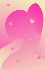 abstract liquid,fluid gradient background. Creative illustration for backgrounds, posters, pamphlets, cards and design materials