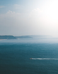 view from the sea