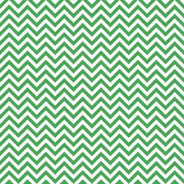 Green waves zig zag seamless background texture. Popular zigzag chevron pattern background	