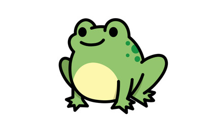green frog
