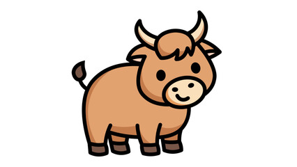 illustration of a cow cartoon cow vector