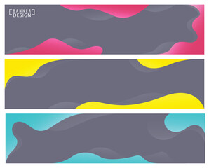 Obraz premium Abstract Template Banners