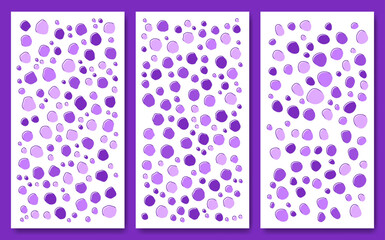 A set of simple minimalistic shapes seamless patterns. Memphis design, Collection trendy vector geometric