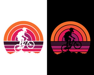 mountain bike silhouette 