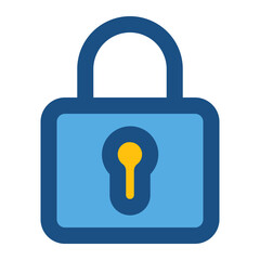 Lock two tone icon