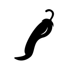 chili icon vector template design collections flat trendy