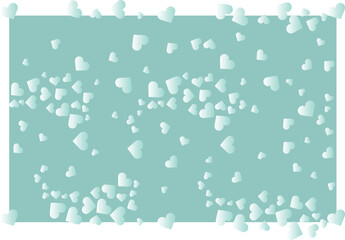 gradient heart pattern