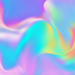 Wave texture hologram background