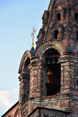 Krutitsy Patriarchal Metochion in Moscow. Ancient landmark.