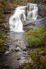 Obraz premium Bald River Falls East Tennessee Mountains