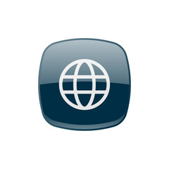 3D Globe Icon